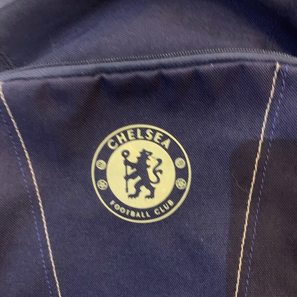 Adidas Blue Chelsea FC Backpack Compact Design - Picture 3 of 5